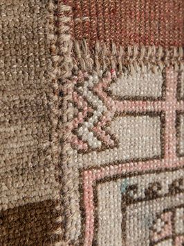 Mihran-Alfombra-PATCHWORK ANTIQUE GOLD BROWN PINK 302X202-Unica-9